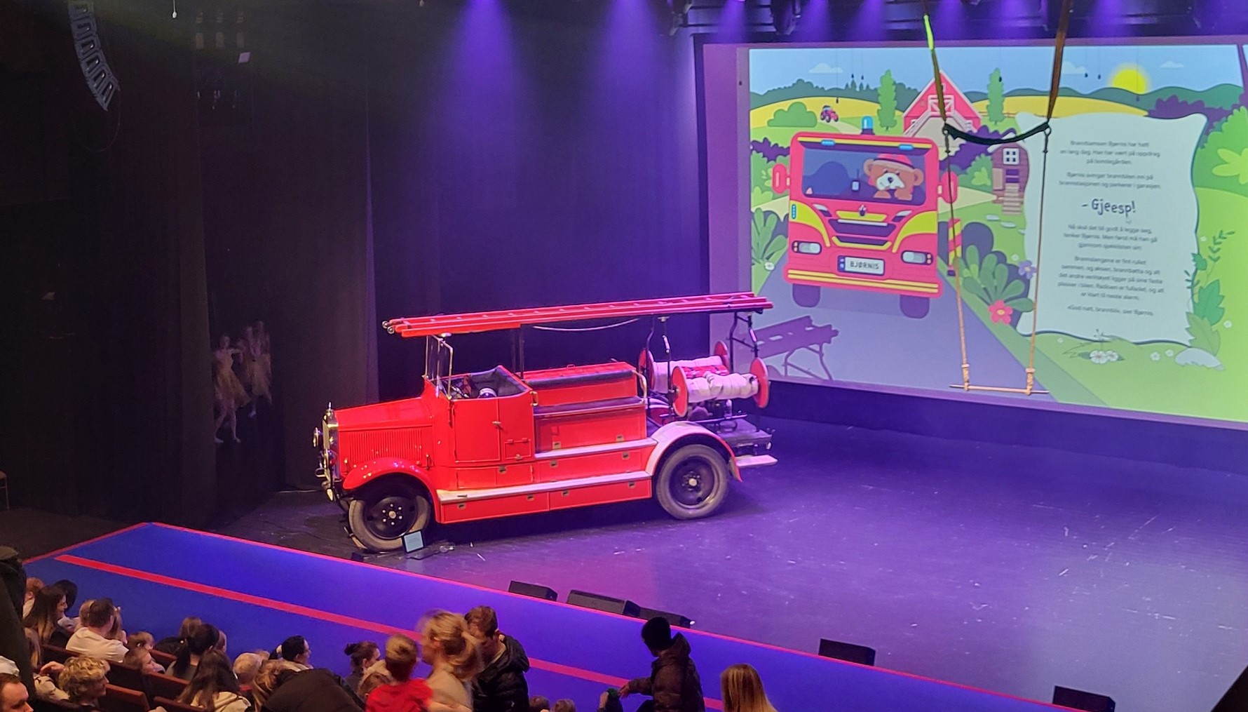 Artikkelbilde til artikkelen BRANNBILEN I STEINKJER KULTURHUS 08.02.2025